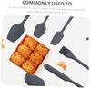 Food Grade Silicone Spatula, Heat-Resistant Baking Utensil for Mixing, Spreading, Decorating, BPA-Free, Easy to Clean