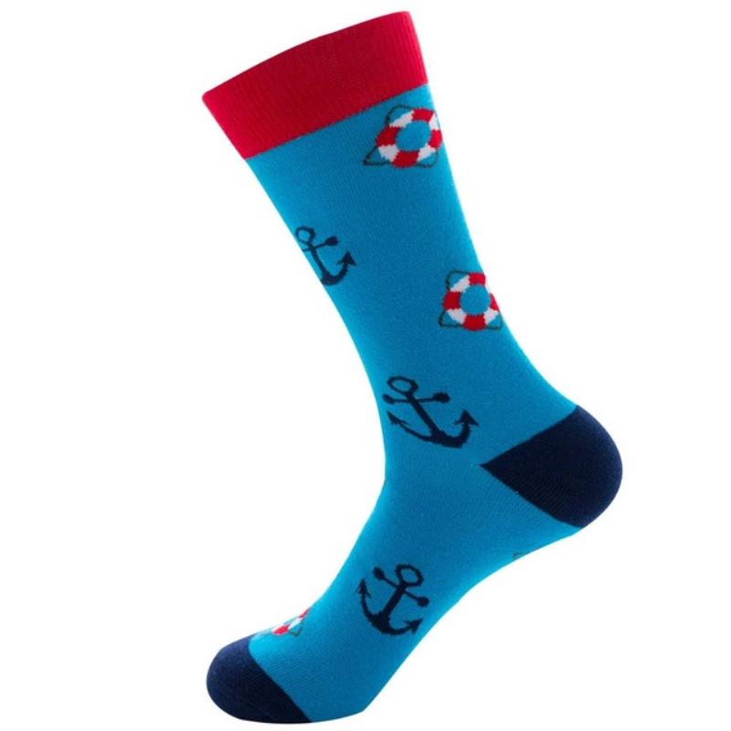 Хлопковые носки с принтом