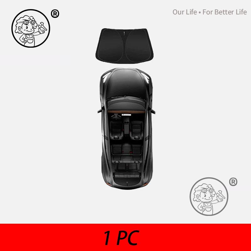 For Tesla Model YL 2026 2027 Car Black Sunshade Side Window Privacy Curtains Front Rear Sunscreen Heat Insulation Sunshield