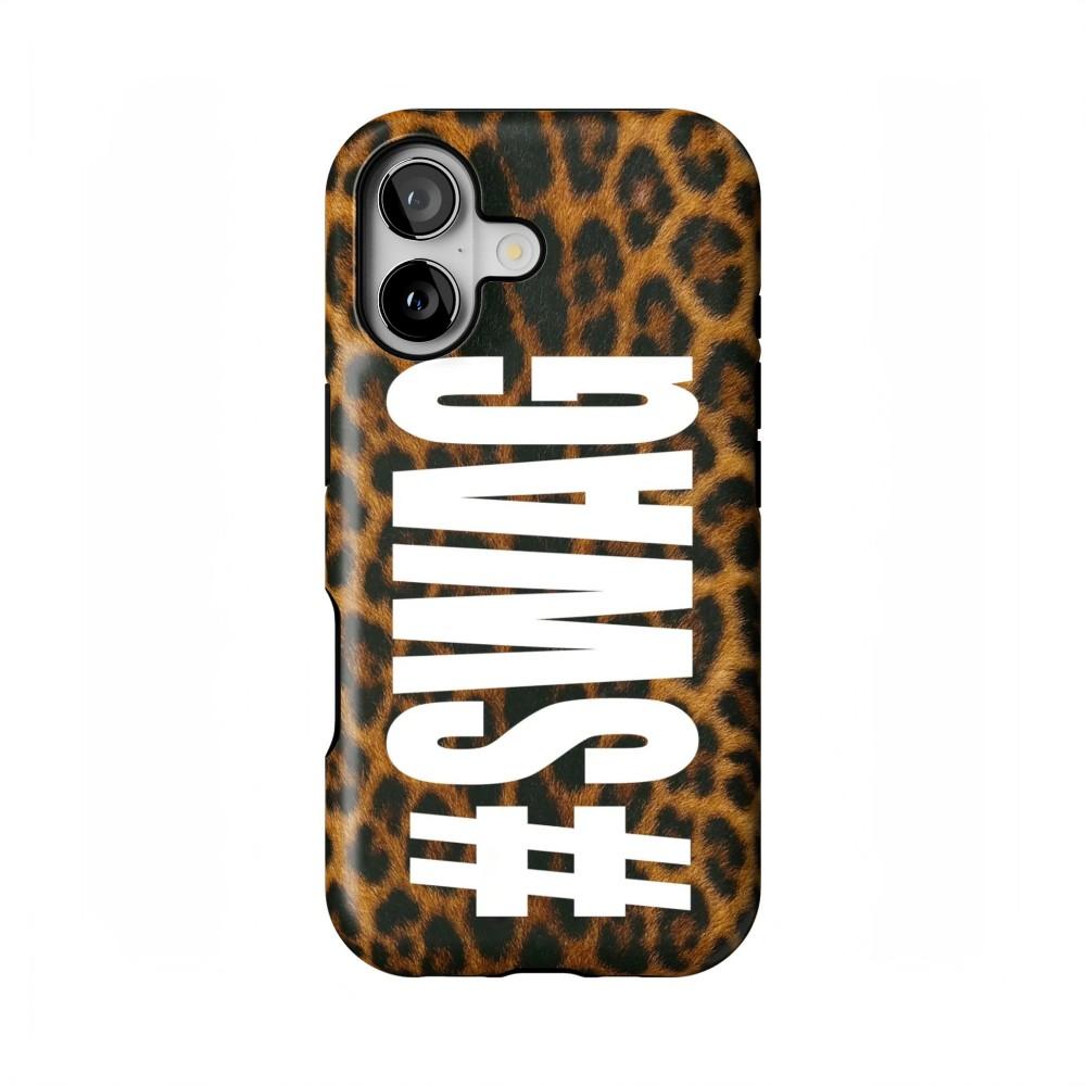 Clmj Корейский SWAG Чехол для телефона для iPhone 17 16e 16 15 14 13 12 11 X XS XR XSMAX 7 8 Air Pro Max Plus Роскошный Двухслойный