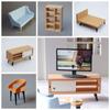 Micro Landscape Mini Furnishing TV Cabinet Dollhouse Miniature Furniture Sofa Bed Wardrobe