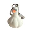 Fashionable Playful Alpacas Keychain Craft from Sturdy Resin Materials Portable for Personalize Accessories Fan