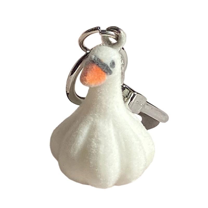 Fashionable Playful Alpacas Keychain Craft from Sturdy Resin Materials Portable for Personalize Accessories Fan