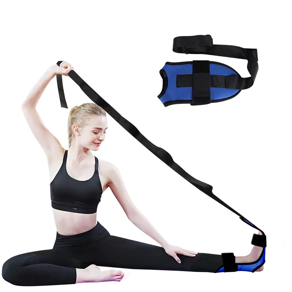 Fascia Stretcher Finally Flexible Again Yoga Strap Fasciitis Leg Training and Exercises Dance Gymnastics Ballet Stretching