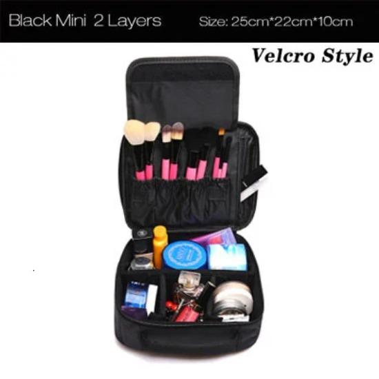 Новая косметичка, профессиональная косметичка, водостойкая женская косметичка, органайзер для макияжа, большая вместительная дорожная сумка для хранения, сумки