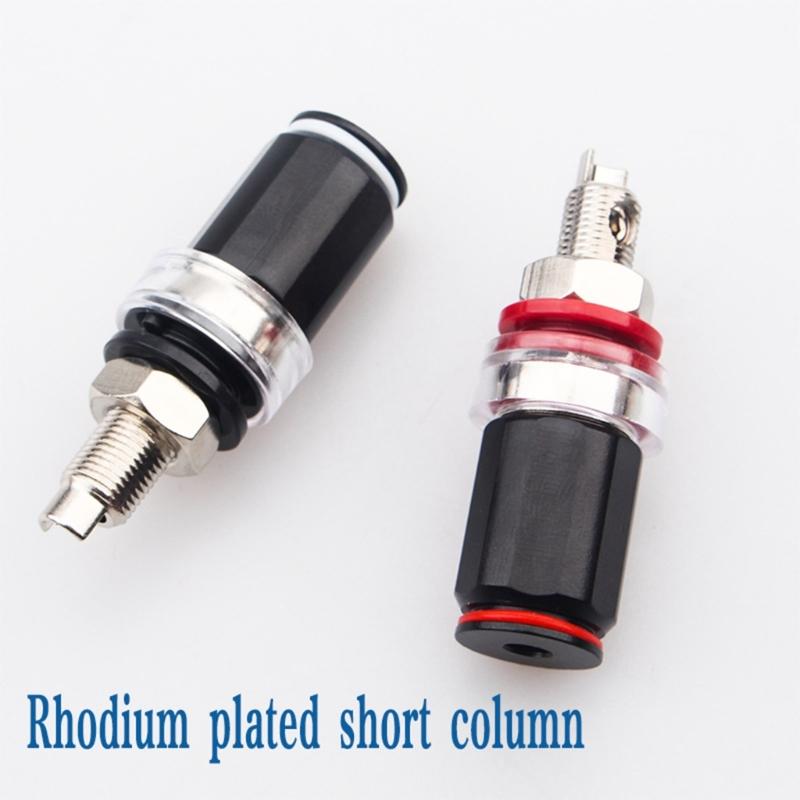 Золотое покрытие Женская wiring короткий клеммник banana-розетки Horn-штекеры для Hi-Fi аудио энтузиастов звукорежиссера