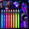 8 Colors Set Glow In The Dark Fluorescent Pens Bright Luminous Marker Pen Art Supplies