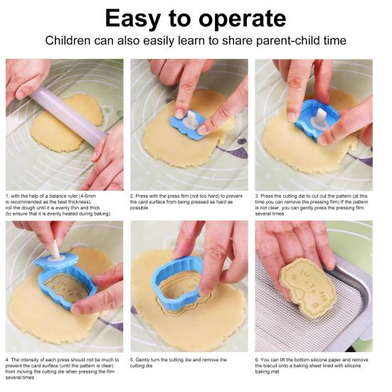 Набор формочек для печенья 3D-тиснение «Змея» Набор штампов для печенья «Змея» на Новый год 2025 года «Весенний фестиваль» Многофункциональный инструмент для выпечки шоколада и помадки