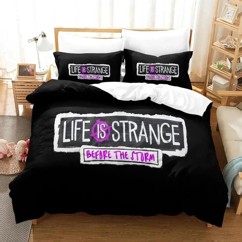 3D Game Life Is Strange Before the Storm Bedding Set Double Twin King Duvet Cover Comforter Pillowcase Boys Girls Adults Bedroom