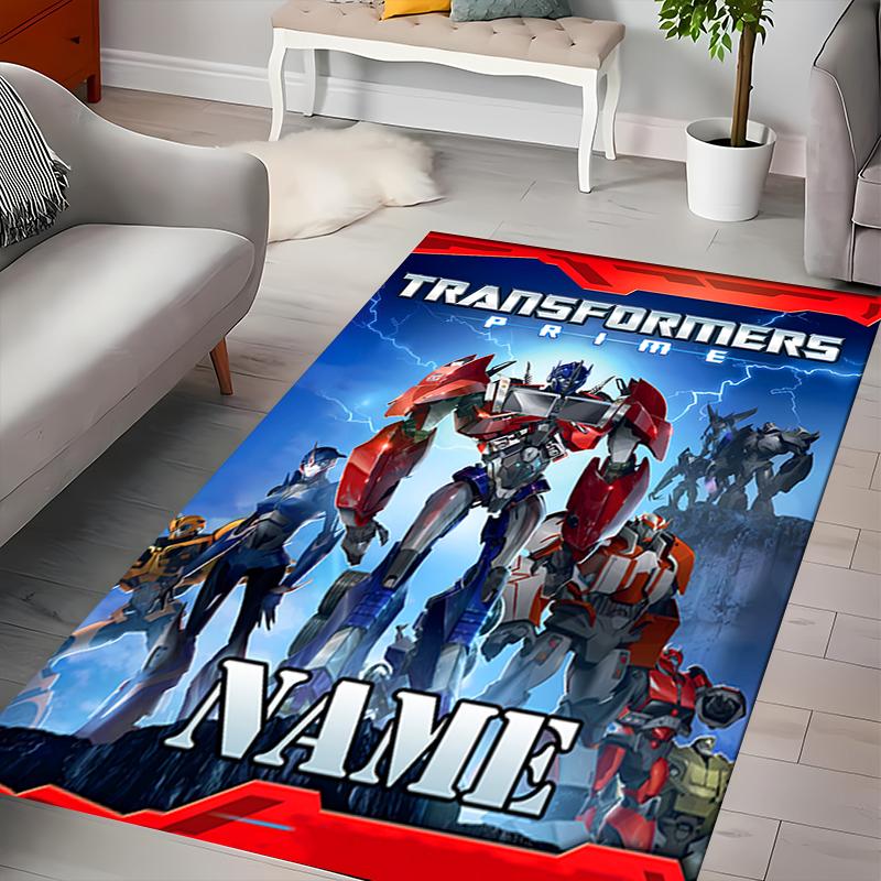 Custom personalization The Transformers Area Rug - Perfect For Kitchen, Bathroom,Laundry Room Decor Large Size Available,Gift All Seasons