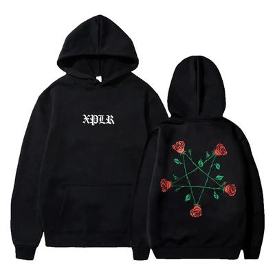 Осень и зима XPLR Сэм и Колби пятиконечная звезда роза толстовка парные товары уличная мужская и женская толстовка с капюшоном