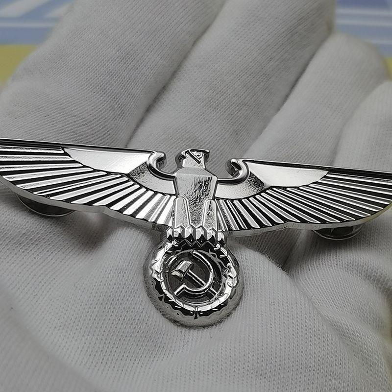 Советский медальон-орел-брошь