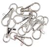 10Pcs 38mm Alloy Lobster Claw Swivel Clasps Key Ring for Jewelry Making Parts