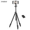 Q160H Portable Camera Tripod Horizontal Mount Professional Travel Tripod with 360 Degree