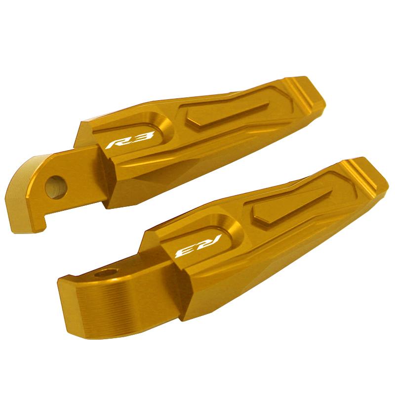 Motorcycle Rear Foot Pegs Passenger Foot Pedal Rests For Yamaha MT03 MT 03 25 MT25 YZF R3 R25 MT-03 MT-25