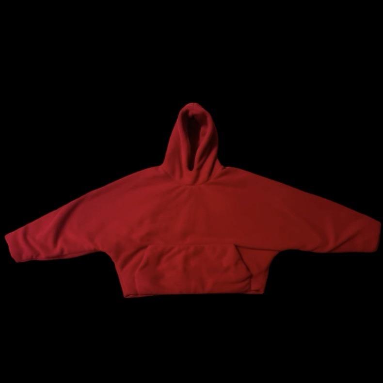 INS ХАЙП ПЯТЬ Худи в стиле Канье Уэста с двухслойным капюшоном, принтом голубя и хлопковым наполнителем