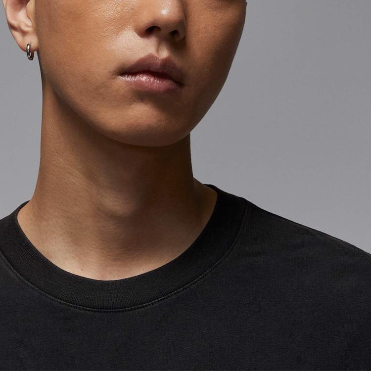 Jordan Воздушная Повседневная Дышащая Спортивная Футболка с Коротким Рукавом Мужские Топы IF1805010