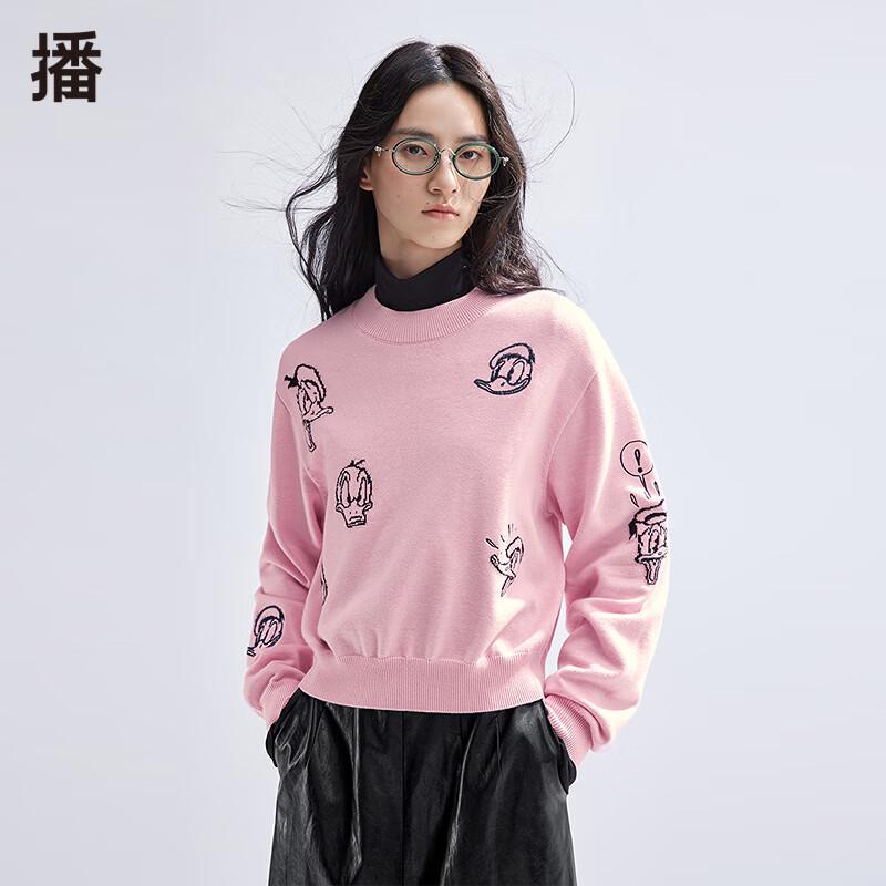 Women's Disney Donald Duck Wool Blend Knit Sweater