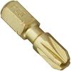 B-28466 Impact Gold Driver Bit Pozi #3 1" 2/Se