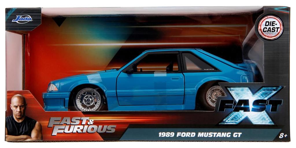 Jada Toys Fast & Furious Series 1/24 F&F10 Ford Mustang GT Blue (Jacob) Finished Product