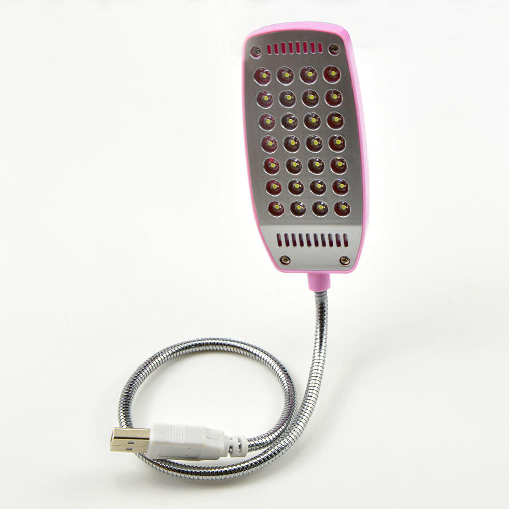USB LED Desk Lamps 5V Night Light Table Lamp Reading Bulb Bedroon Study 28 LEDS