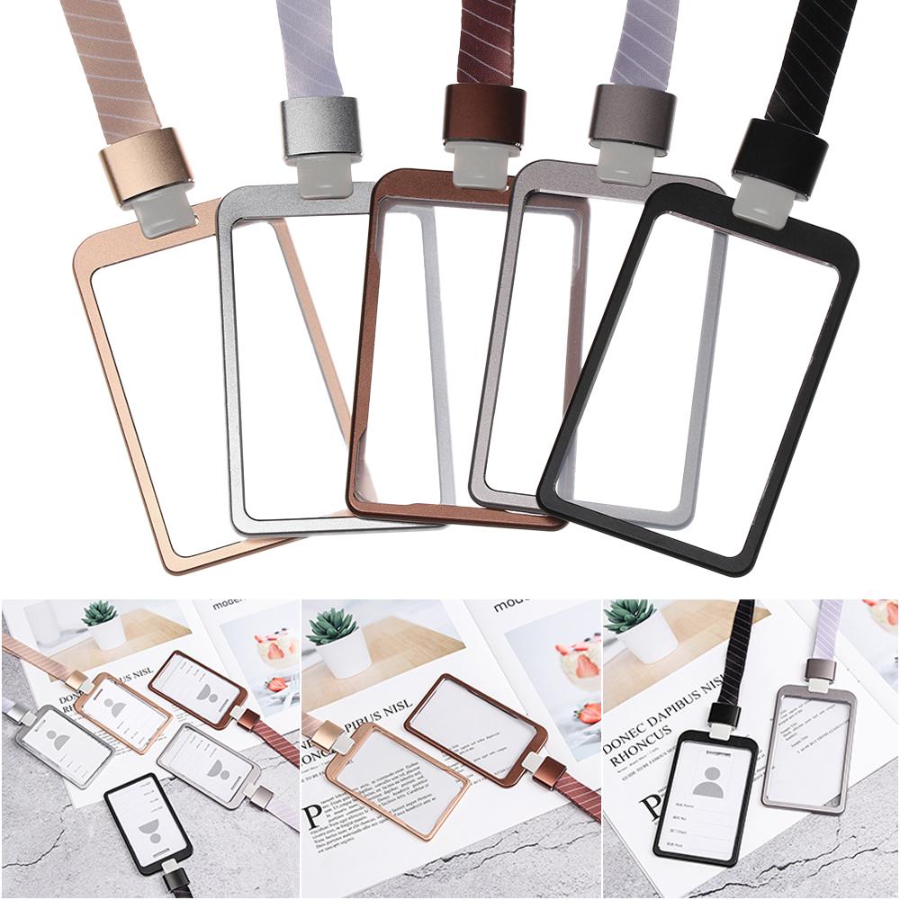 Обложка для пропуска со шнурками, школьные и офисные принадлежности, держатель для бейджа, чехол для ID-карты, держатель для кредитных карт