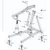 Simulation Engine Hoist, Electric RC Model Car Crane Jack Universal for 1/8 1/10 Scale Remote Control Vehicles - Black