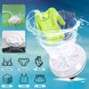 Portable Washing Machine Mini Lights Waves Convenient Travel Home Business Travel USB