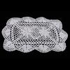 Crochet Lace Doily Cotton Handcrafted Table Mat Vintage Home Decor Table Decoration and Accessories for Living Room