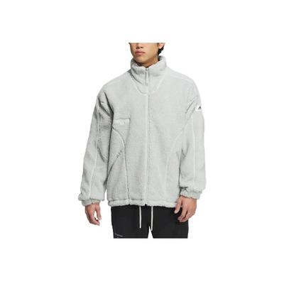 Adidas Спортивная куртка для отдыха с однотонной биркой Куртки унисекс серебристо-серые IQ1367