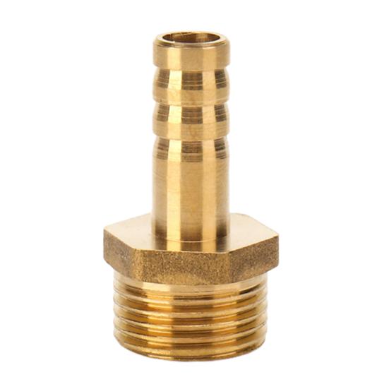 Латунные штуцеры-ёлочки, адаптер-соединитель, высокая прочность, нержавеющие, коррозионностойкие, штуцеры-ёлочки, аксессуары