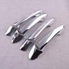 Silver Chrome Exterior Door Handle Cover Trim Cap Kit LHD Fit for Mercedes Benz B C E GLK ML CLA W246 W204 W212 X204 W166