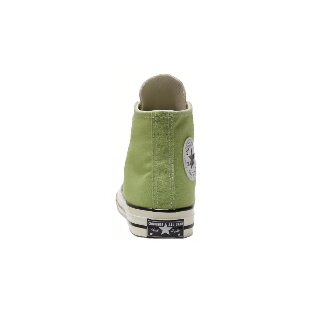 Converse 1970-е Дофаминовый цвет Прочные Дышащие Высокие парусиновые кеды Детские кроссовки Зеленый A05215C