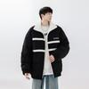 Модный американский пуховик мужской новый трендовый бренд свободный двусторонний утолщенный теплый верх