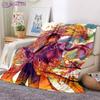 Gamer Blanket  Genshin Impact Blanket Sofa Bed Living Room Warm Travel Blanket Air Conditioning Blanket