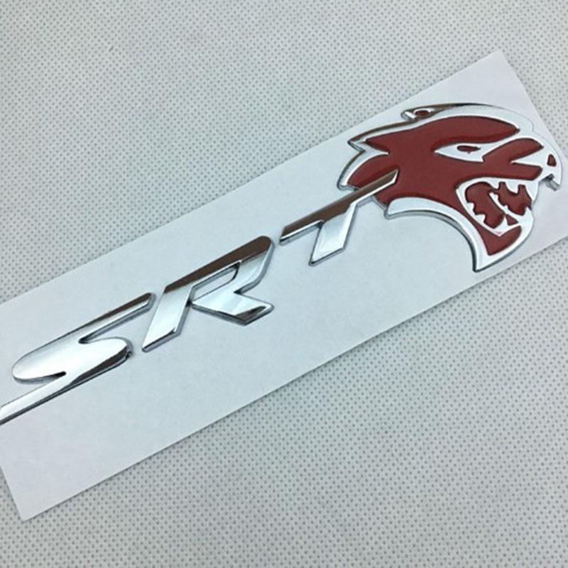 1718 Dodge Challenger Charger Srt Hellcat 3d Alloy Emblem Badge With Self Adhesive