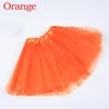 Girl Pretty Ballet Tulle Mesh Star Sequin Dressup Tutu Skirt Latin Fashion Mini Soft