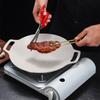Nonstick Camping Round Frying Pan Cookware Picnic Outdoor Barbecue Grill Skillet Griddle Pancake Cooking Pots Kitchen Utensils