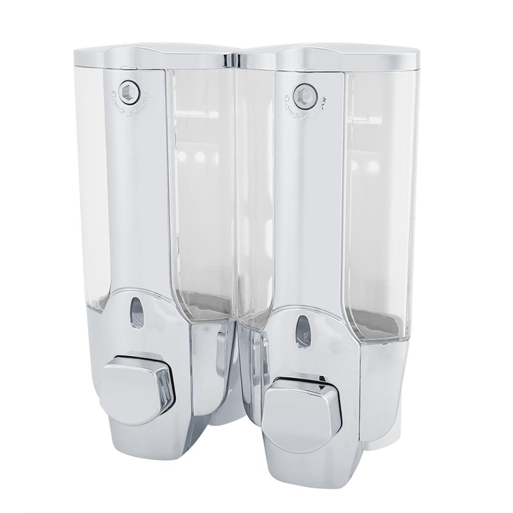 350 / 700 мл Настенный дозатор пены для мыла и лосьона (Двойной выход 700 мл)