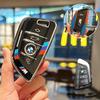 Автомобильная наклейка Горячая 2025 Чехол-оболочка для корпуса брелока автомобиля Для BMW 1 2 3 5 7 Серии X1 F48 X3 G20 X4 X5 G05 X6 F16 M40i M440i G02 G31