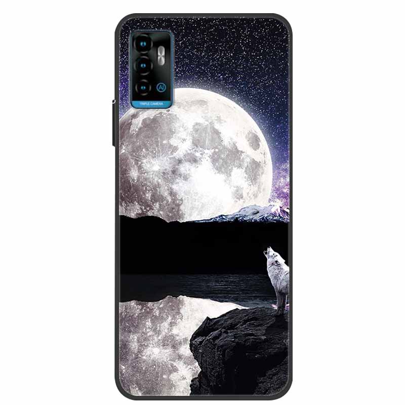 Для ZTE Blade A71 Чехол Силиконовая Задняя Крышка Чехол для Телефона Для ZTE Blade A71 Мягкие Чехлы для ZTE BladeA71 A 71 2021 Защитный Бампер