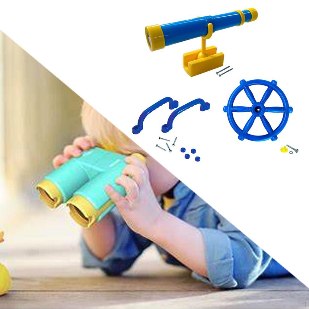 Детская игровая площадка Аксессуары Набор креплений Легко устанавливается с рулевым колесом Легкий