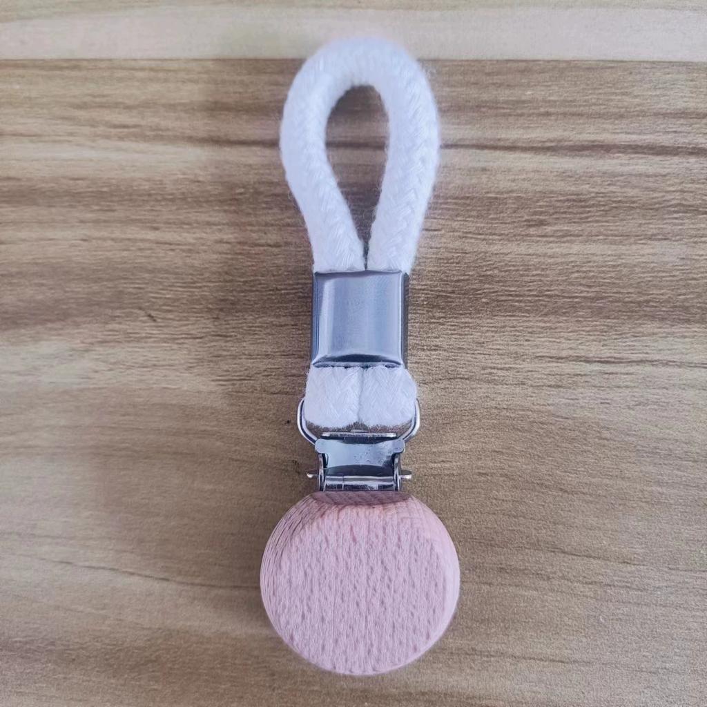 1/2 шт. Многофункциональный неперфорированный держатель для кухонных полотенец, плетеная веревка, круглое крепление из древесины бука, зажим для ванной комнаты