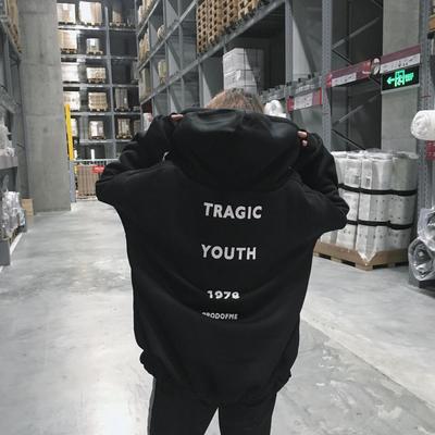 Женская толстовка на молнии с капюшоном средней длины на толстом флисе в корейском стиле 2020 года