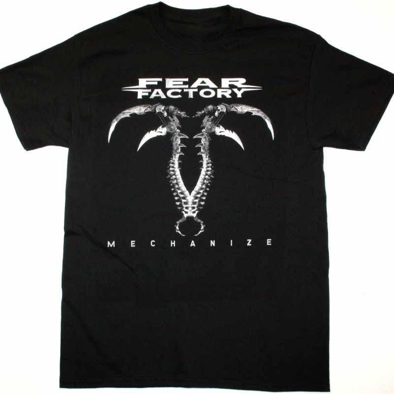 FEAR FACTORY Футболка MECHANIZE Черная Унисекс S-5XL 1G0515 Унисекс Футболка