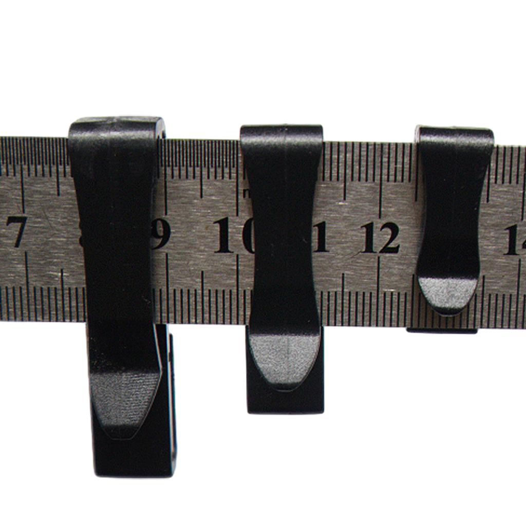 20 шт. Пластиковый зажим для концов стропы, быстросъемный фиксатор, соединительная пряжка для организации ремней рюкзака/сумки, прост в использовании