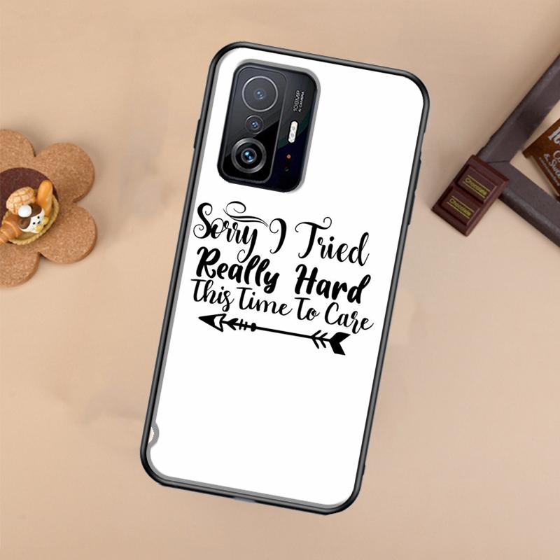 SARCASM BAD QUOTES ADULT JOKES Case For Xiaomi POCO X7 X6 X5 X3 Pro F3 F5 F6 M6 Pro 13 14 Ultra 11T 12T 13T 14T Pro Cover