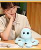 Набор мягких игрушек «Морские животные» (мультяшные): Мягкие игрушки-обнимашки Черепаха, Осьминог, Кит, Краб для детей