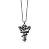 Zinc Zinc Alloy Basketball Fans Necklace Hip Hop Sweater Chain Punk Choker Cross Necklace  Gift