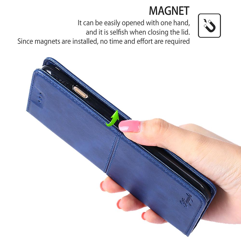 For Honor Magic6 Pro 5G Case Cowhide Texture Anti-Scratch Leather Phone Cover with Card Slots